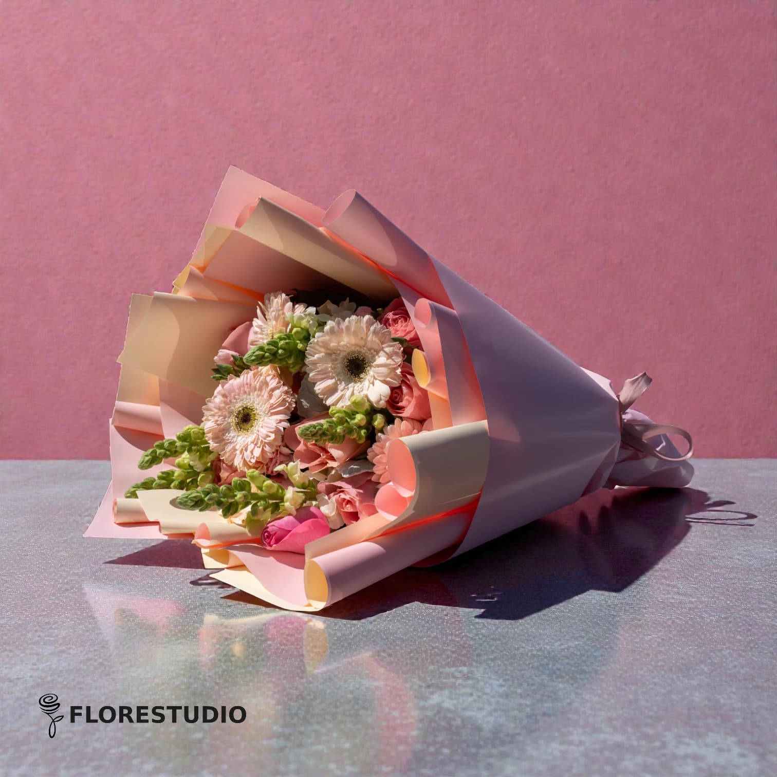 Bouquet Rosa Suave – Delicadeza Natural